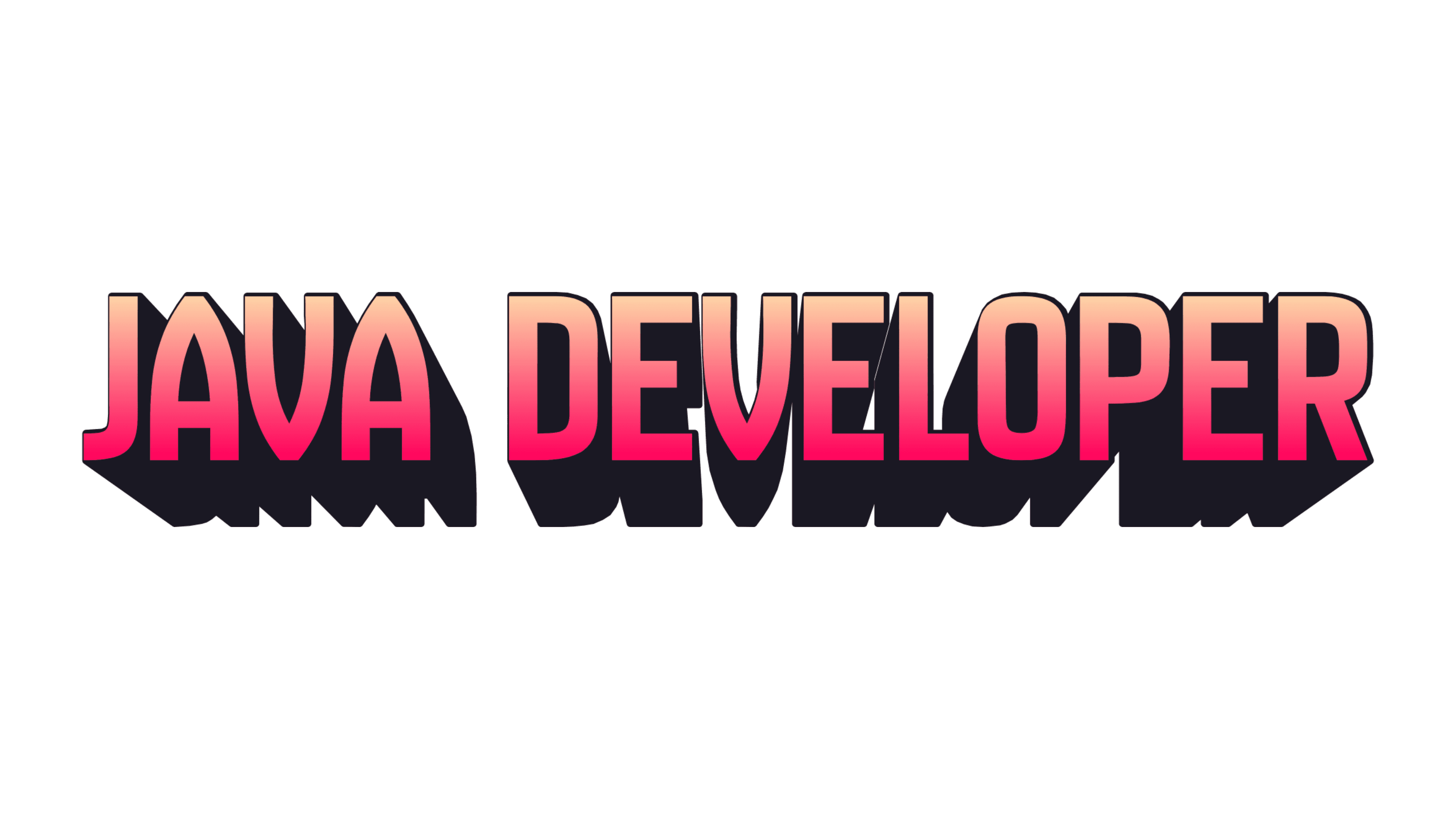 Java Developer banner